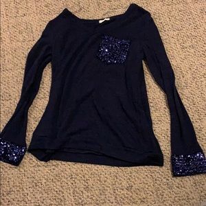 Navy top